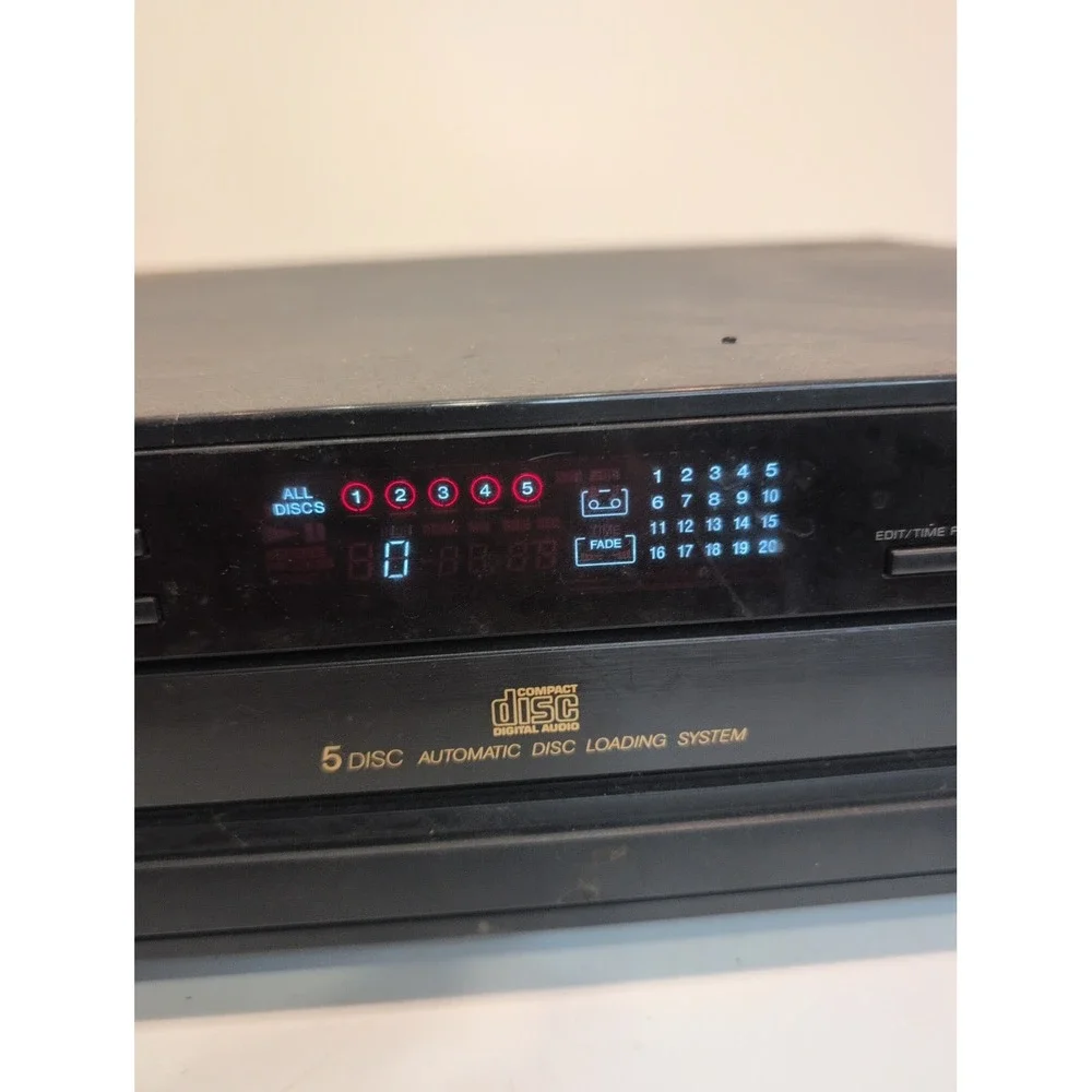Sony CDP-C315 CD Changer 5 Compact Disc disk Player